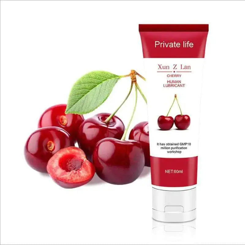 Fruit-Flavored Water-Soluble Lubricant for Adults
