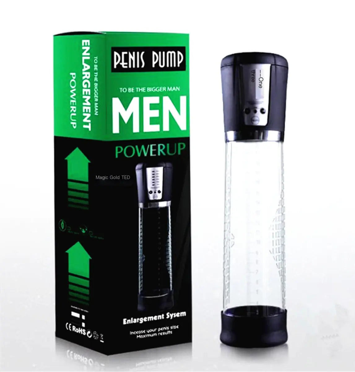 Electric Manual Vacuum Penis Stretching Pump Trainer