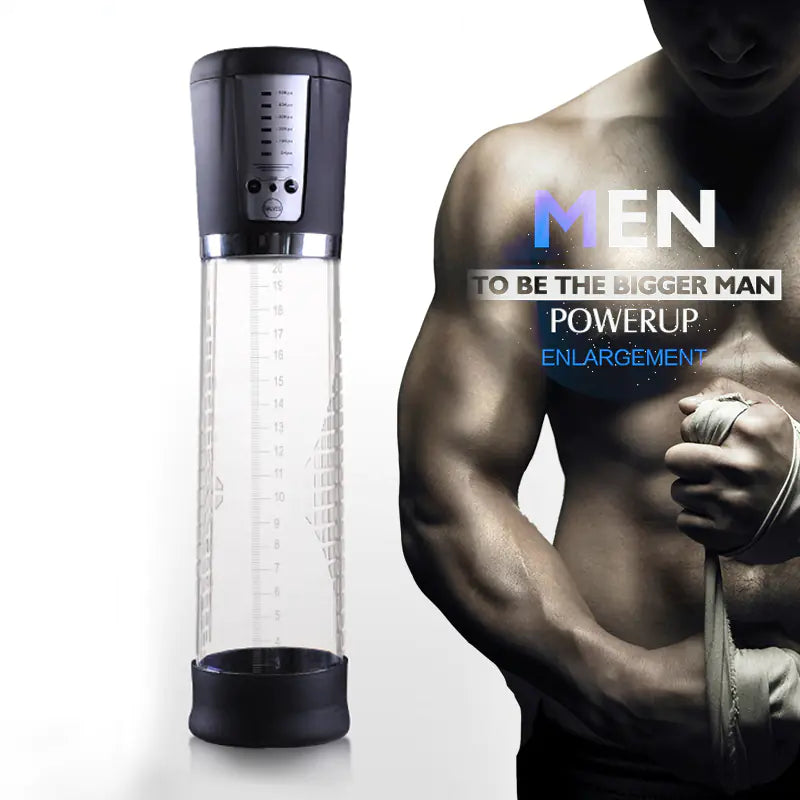Electric Manual Vacuum Penis Stretching Pump Trainer