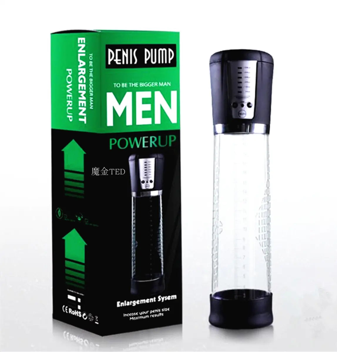 Electric Manual Vacuum Penis Stretching Pump Trainer