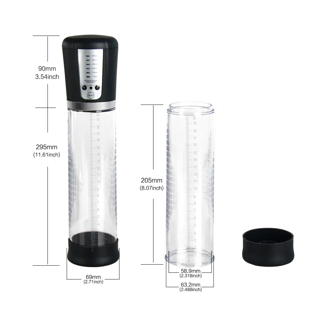 Electric Manual Vacuum Penis Stretching Pump Trainer